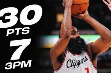 James Harden CLUTCH 30-PT Performance vs Bulls! | February 26, 2025