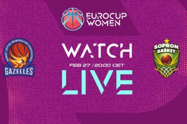 Quarter-Finals | BLMA v Sopron Basket | Full Basketball Game | EuroCup Women 2024-25