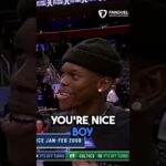 Dennis Schroder showed love to Cade Cunningham 🤝