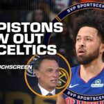 TIM LEGLER TOUCHSCREEN 🖥️ How the Pistons blew out the Celtics | SC with SVP