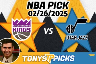Sacramento Kings vs Utah Jazz Pick 2/26/25 NBA Pick Prediction