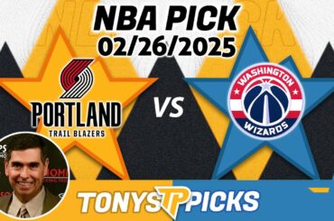 Portland Trail Blazers vs Washington Wizards Pick 2/26/25 NBA Pick Prediction