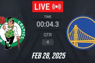 NBA LIVE! Golden State Warriors vs Boston Celtics | February 28, 2025 | Warriors vs Celtics | 2K25