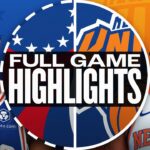 Game Recap: Knicks 110, 76ers 105