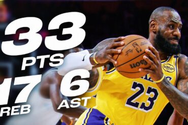 LeBron James DOMINATES vs Timberwolves | February 27, 2025