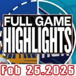 Golden State Warriors Vs Charlotte Hornets Full Game Highlights Feb 25,2025 NBA Season 2024-25