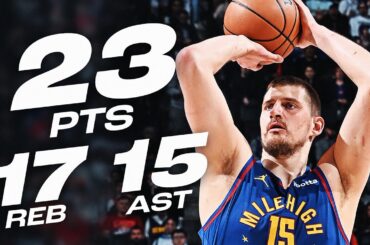 Jokić STUFFS The Stat Sheet - 23-PT TRIPLE DOUBLE! | February 28, 2025