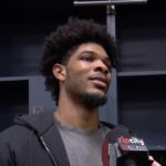 Scoot Henderson Postgame Interview | Trail Blazers 121, Nets 102 | February 28, 2025