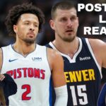 Denver Nuggets vs Detroit Pistons Postgame Reaction