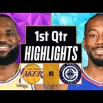 Los Angeles Lakers vs. LA Clippers Full Highlights 1st Qtr P2 | Feb 28 | 2025 NBA Highlights