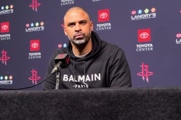 Houston Rockets Pregame: Ime Udoka talks Alperen Sengun and Dillon Brooks