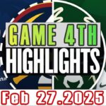 Denver Nuggets Vs Milwaukee Bucks Game 4th Highlights Feb 27,2025 NBA Season 2024-25