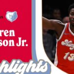 Jaren Jackson Jr. Highlights vs San Antonio Spurs