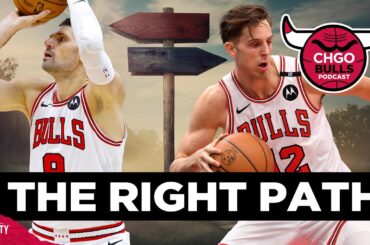 Does Zach Collins fit the Chicago Bulls play style BETTER than Nikola Vucevic? | CHGO Bulls Podcast