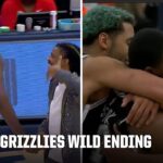 FINAL SECONDS of Spurs-Grizzlies WILD ending 😮 | NBA on ESPN
