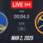NBA LIVE! Golden State Warriors vs Denver Nuggets | March 2, 2025 Warriors vs Nuggets | 2K25