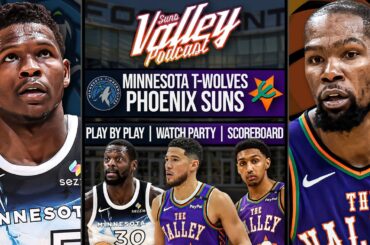 Phoenix Suns vs Minnesota Timberwolves | LIVE Reaction | Scoreboard | Play By Play | Postgame Show