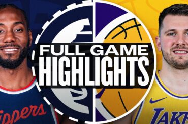 CLIPPERS at LAKERS | FULL GAME HIGHLIGHTS | March 2, 2025