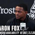 De'Aaron Fox Postgame vs Oklahoma City Thunder | 3.2.2025
