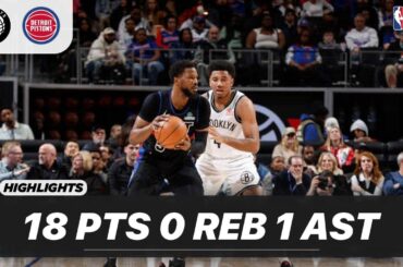 MALIK BEASLEY vs BROOKLYN NETS | 18 PTS - 0 REB - 1 AST | 03-01-2025 Highlights