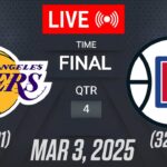 NBA LIVE! Los Angeles Lakers vs Los Angeles Clippers | March 3, 2025 | NBA Full Game Highlights