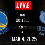 NBA LIVE! Golden State Warriors vs Memphis Grizzlies I March 4, 2025 Warriors vs Grizzlies I 2K Live