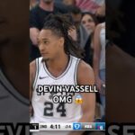 Devin Vassell with the And 1 poster!