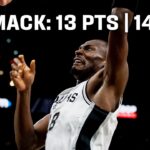 DOUBLE-DOUBLE FOR BISMACK BIYOMBO