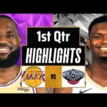 Los Angeles Lakers vs New Orleans Pelicans Full Highlights 1st Qtr P2 | Mar 4 | 2025 NBA Highlights