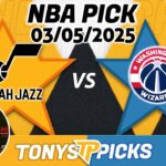 Utah Jazz vs Washington Wizards Pick 3/5/25 NBA Pick Prediction