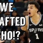 WHO WILL the Spurs DRAFT? 2025 NBA Mock Draft Reaction!