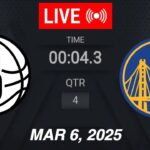 NBA LIVE! Golden State Warriors vs Brooklyn Nets | March 6, 2025 | 2025 NBA Season Live 2K