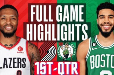 Boston Celtics vs Portland Trail Blazers Highlights HD 1st QTR | March 5, 2025 | 2025 NBA Season