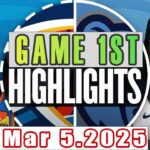 Oklahoma City Thunder Vs Memphis Grizzlies Game 1st Highlights Mar 05,2025 NBA Season 2024-25
