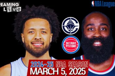 Detroit Pistons vs Los Angeles Clippers Live Stream (Play-By-Play & Scoreboard)