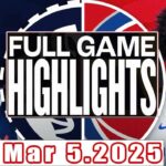 Los Angeles Clippers Vs Detroit Pistons Full Game Mar 05,2025 NBA Season 2024-25