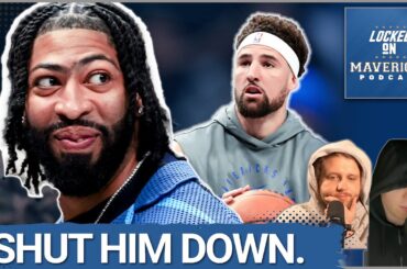 Anthony Davis MUST be Shut Down As Dallas Mavericks' Roster is Decimated...