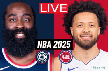 LA Clippers vs Detroit Pistons Live NBA Scoreboard