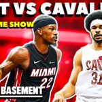 Miami Heat at Cleveland Cavaliers Postgame Show | The Basement Sports Network