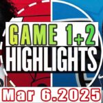 Chicago Bulls Vs Orlando Magic Game 1st+2nd Highlights Mar 6,2025 NBA Season 2024-25