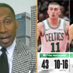 FIRST TAKE | "Celtics are champions"- Stephen A. on Pritchard & White combine for 84 Pts in win game