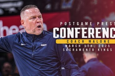 Coach Malone Full Postgame Press Conference vs. Kings 🎙 | 3/5/25