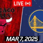 NBA LIVE! Golden State Warriors vs Chicago Bulls I March 7, 2025 Warriors vs Bulls I 2K Live