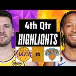 Los Angeles Lakers vs New York Knicks Full Highlights 4th Qtr P2 | Mar 6 | 2025 NBA Highlights