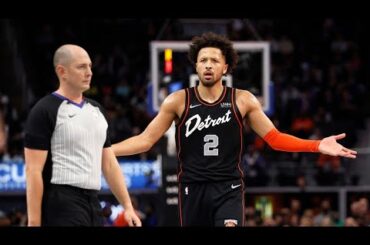 Refs HOSED Detroit Pistons and Cade Cunningham vs Clippers?!