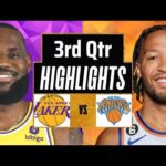 Los Angeles Lakers vs New York Knicks Full Highlights 3rd Qtr | Mar 6 | 2025 NBA Highlights