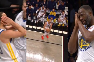 Steph Curry couldn't believe Nets left him wide open for dagger 3 and says night night