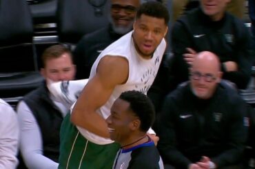 Giannis Whipped the Ref with a Towel 😂