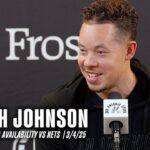 Mitch Johnson Pregame vs Brooklyn Nets | 3.4.2025