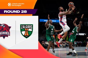 ONE-POINT Thriller Caps Off INTENSE Game | Baskonia - Zalgiris | BASKETBALL HIGHLIGHTS R28 2024-25